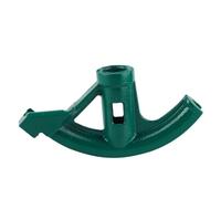 Manual Pipe Bender Tool | 90-180° Bend Angle for Electric Wires/PVC Pipes/Metal Tubes | Cast Iron Construction, Labor - Saving Design | 5 / 8in to 1 1 / 4in Diameter Range (5/8")