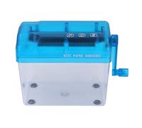 Manual Shredder, Strip Cut Shredding Machine, Desktop A6 Paper Cutting Tool with Handle, Hand Paper Shredder for Office School Home Use,