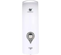 Manual Soap Dispenser- No Drilling Wall Mount White