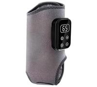 Manual Thermal Brace, Heated Ankle Wrap, 10.8 Inches Cordless Massager with Vibration, Heavy Duty Neoprene Sleeve, Joint Hardware with Triple Straps, Relief Tool for Home and Office