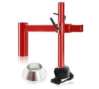 Manual Tire Changer Duck Head Kit, Tire Changer Duck Head Adapter Set, Carbon Steel Manual Tire Mounting Kit with 7Pcs Accessories for 16 to 21 h Car Tires, Reduced Friction