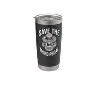 Manual Transmission Save The Third Pedal Gearhead Design Gobelet isotherme en acier inoxydable double paroi