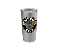 Manual Transmission Three Pedal Club Car Enthusiast Gobelet isotherme en acier inoxydable double paroi