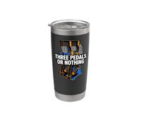 Manual Transmission Three Pedals Or Nothing Gearhead Gobelet isotherme en acier inoxydable double paroi