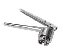 Manual Vial Crimping Tool for 13mm Caps, Handheld Sealer for Aluminum Seals, Stainless Steel for Laboratory and Home Use