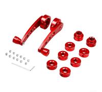Manual Window Crank Handle 2-Pack Aluminum Alloy(Red)