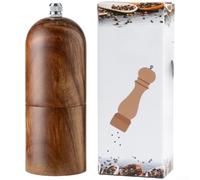 Manual Wood Pepper Grinder Adjustable Coarseness(Single)