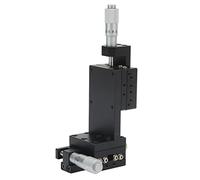 Manual XZ Linear Stage | Black Anodized Aluminum Micrometer Trimming Platform | High Exactness 0.01mm for Mechanical Positioning/Laboratory Testing/Optical Alignment