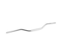 Manubrio Cross Motard Basse Bride 28 mm Aluminium Argent Universel STR8 MF9126