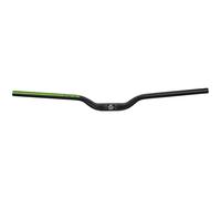 Manubrio Spoon 800 31,8Mm X 800Mm Rise 40Mm Noir/Vert SPBAR00684440 SPANK Vélo