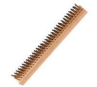 Manucode Tête de brosse de rechange en laiton - Compatible avec les brosses à pizza de 52 cm de Manucode - Résistante à la chaleur - Montage facile