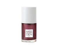 Manucure éclatante et respectueuse avec MISS DEN Vernis Prune Biosourcé Vegan - Formule 85% d'origine naturelle - Flacon 10mL - Lot de 3