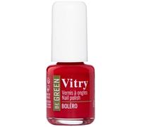 Manucure éclatante et respectueuse de l'ongle avec le vernis VITRY Be Green Boléro, formule vegan 80% biosourcé, flacon de 6mL - Lot de 3