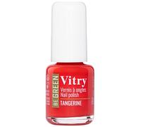 Manucure éclatante et respectueuse de vos ongles avec le vernis VITRY Be Green Tangerine, formule végétale et oxygénante, flacon de 6 mL - Lot de 3