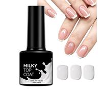 Manucure Gel Couche Polisseuse de Manucure Laiteuse Femme 7 ml