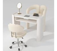 Manucure Table Station ongle, Bureau de manucure Salon à la Maison avec collecteur de poussière, Travail de Bureau de beauté des Ongles, (Style 2)