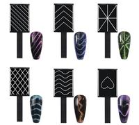 Manucure Wand Tool Set - 3D Illusionary Magnetic Nail Gel, s Magnetic