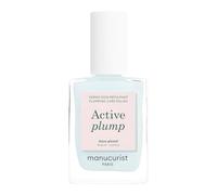 Manucurist Active™ Plump Aqua Glazed Vernis à Onlges Soin Repulpant | Soin des Ongles Biosourcé - Fortifie les Ongles - Vegan - 15ml