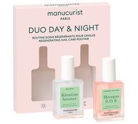 Manucurist - DAY & NIGHT ROUTINE - Kératine Booster + Masque - Huile pour les ongles 2 St.