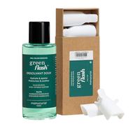 Manucurist Duo Dissolvant et Pinces de Retrait : Cleaner Ongles Degraissant pour Vernis Semi Permanent Green Flash et Vernis à ongles Green, 100 ml + Pince de retrait Easy et Express en 1 minute