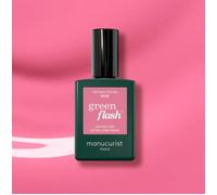 MANUCURIST - Green Flash Vernis A Ongles Semi Permanent Rose 15ml