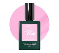 Manucurist Green Flash Vernis Semi Permanent Rose Pop Bleuté Candy