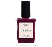 Manucurist – Vernis à ongles Green – Prune – 15 ml – végan, fabriqué en France