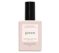 Manucurist Green Top Coat Pailleté Or Vernis à Onlges Effet Gel