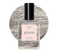 Manucurist Green Vernis à Ongles Argenté Pailleté Disco - Classique - Effet Manucure professionnelle - Vernis Manucurist - Nail Polish Ongle - 15ml