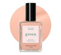 Manucurist Green Vernis à Ongles Beige aux Sous-Tons Orangés Pink Sand