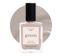 Manucurist Green Vernis à Ongles Gris aux Sous-Tons Chauds Nacré Tweed | Vernis à Ongles Classique Effet Manucure Professionnelle Longue Tenue Couleur Intense 9-Free Vegan Fabriqué en France 15 ml
