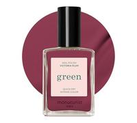 Manucurist Green Vernis à Ongles Prune Victoria Plum - Vernis à Ongles Classique 9-Free, Vegan et Bio Sourcé - Effet Manucure professionnelle - Vernis Manucurist - Vernis Ongles - 15ml