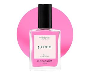 Manucurist Green Vernis à Ongles Rose Néon aux Sous-Tons Bleus Bloom