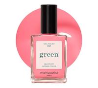 Manucurist Green Vernis à Ongles Rose Pastel Pop | Vernis à Ongles Classique Effet Manucure Professionnelle Longue Tenue Couleur Intense 9-Free Vegan Fabriqué en France 15 ml