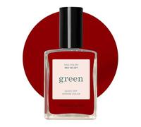 Manucurist Green Vernis à Ongles Rouge Bordeaux Red Velvet