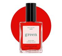 Manucurist Green Vernis à Ongles Rouge Lava - Vernis à Ongles Classique 9-Free, Vegan et Bio Sourcé - Effet Manucure professionnelle - Vernis Manucurist - Vernis Ongles - Nail Polish - 15ml