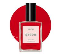 Manucurist Green Vernis à Ongles Rouge Vif Orangé Poppy Red - Vernis à Ongles Classique 9-Free, Vegan et Bio Sourcé - Effet Manucure professionnelle - Vernis Manucurist - Vernis Ongles - 15ml