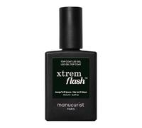 Manucurist - Top Coat Gel Semi Permanent Xtrem Flash™ Longue Durée - Vernis Semi Permanent sans TPO - Top Coat UV pour Vernis Gel UV - VSP Vegan - Nail Polish