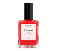 Manucurist Vernis Jelly Twizzle Green™ Rouge Vif Brillant
