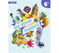 Manuel Anglais 6e On your marks! Manuel élève - Maxime Garrigou - Belin Éducation - broché - Scolaire / Universitaire