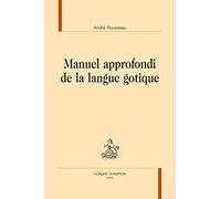 Manuel approfondi de la langue gotique