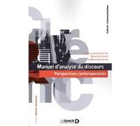 Manuel d’analyse du discours: Perspectives contemporaines