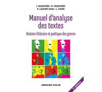 Manuel D'analyse Des Textes - 3e Éd.
