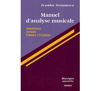 Manuel D'analyse Musicale - Variations, Sonate, Formes Cycliques