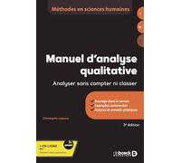 Manuel d'analyse qualitative: Analyser sans compter ni classer
