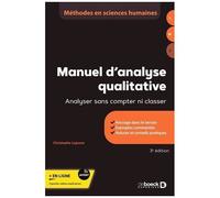 Manuel D'analyse Qualitative - Analyser Sans Compter Ni Classer