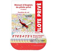 Manuel d'anglais du pilote privé 2e édition - Conduite du vol - Présentation : Coffret avec ouvrage et 8 audio cédéroms