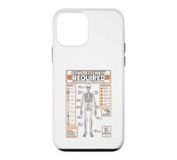 Manuel d'assemblage Amusant d'halloween Anatomie Biologie Graphique Coque pour iPhone 12 Mini