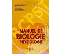Manuel De Biologie Physiologie Classes De Bcpst 1e Et 2e Années