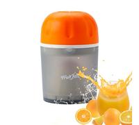 Manuel de centrifugeuse d'agrumes | 14,5 cm Orange Juicer - Extracteur de cuisine anti-grumes Compact Crusher Press Tool For Lime Orange Pamplemousse Cocktails Drinks Home Picnic Camping Voyage